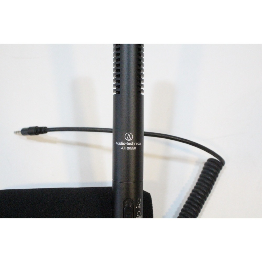 Audio-Techica ATR6550 Condensor Shotgun Microphone Mic‎ Recording - Picture 2 of 5
